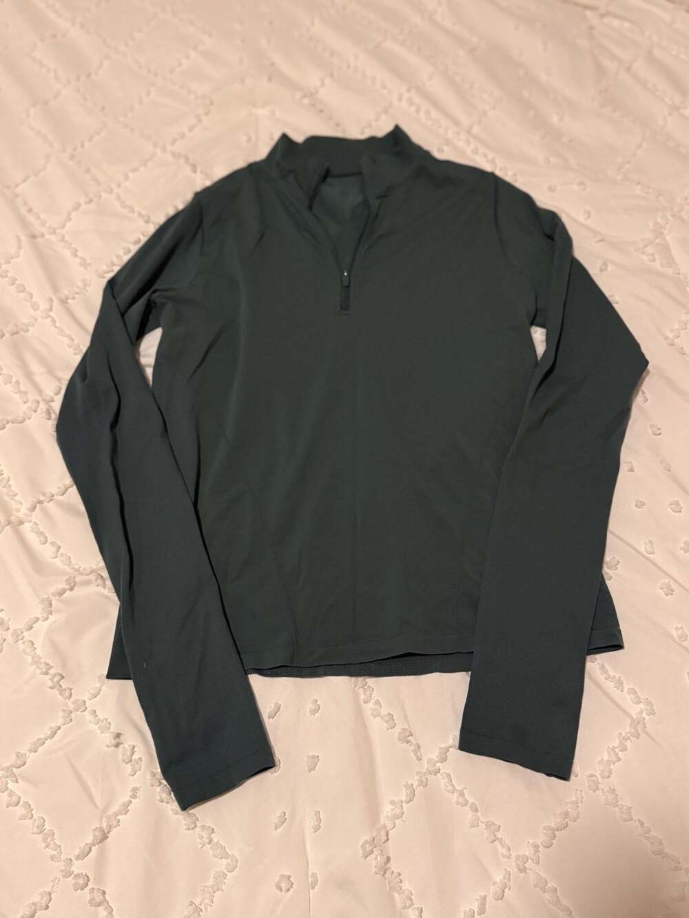 Fabletics Women's Long Sleeve Quarter Zip Athletic Pullover
